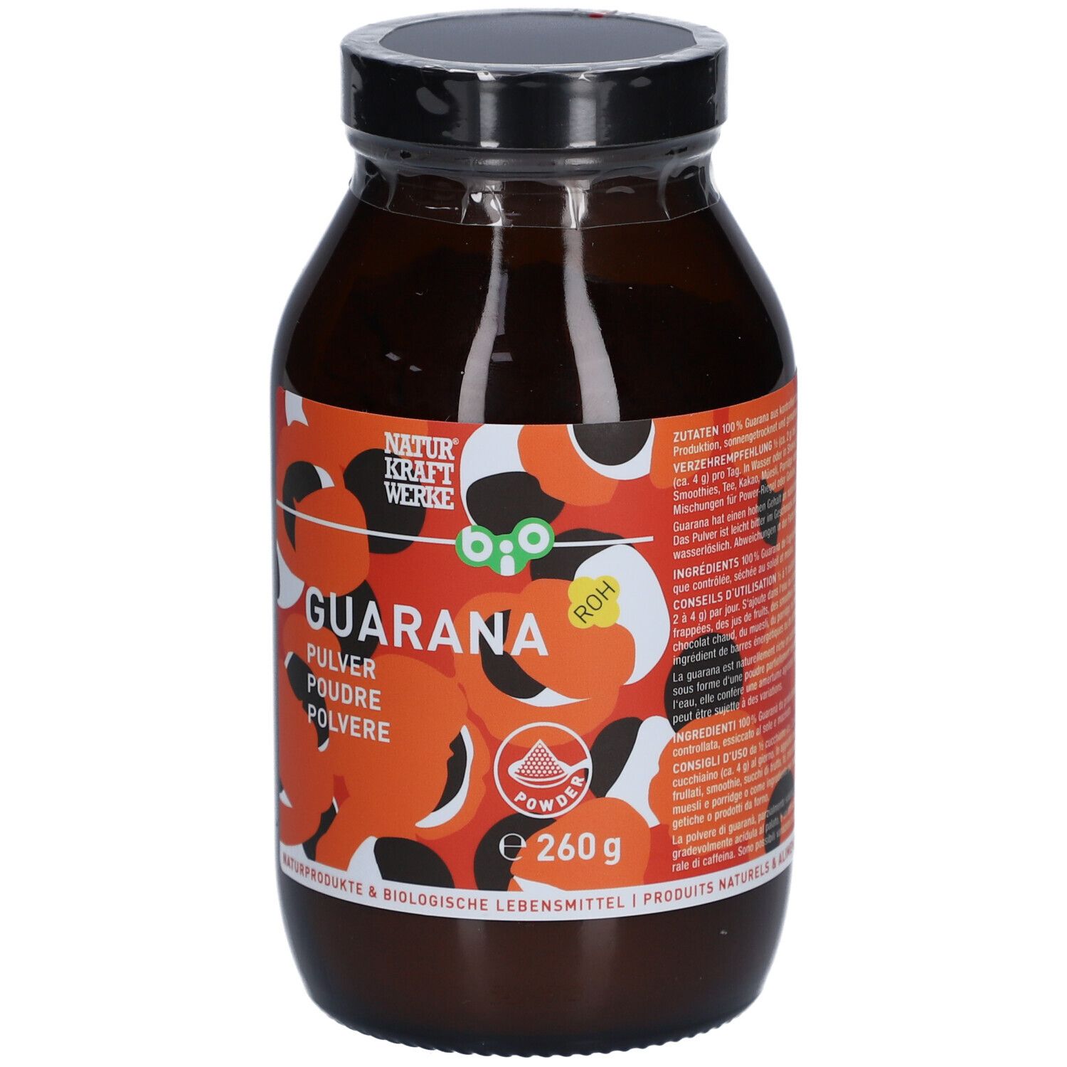 NATURKRAFTWERKE Poudre de Guarana bio