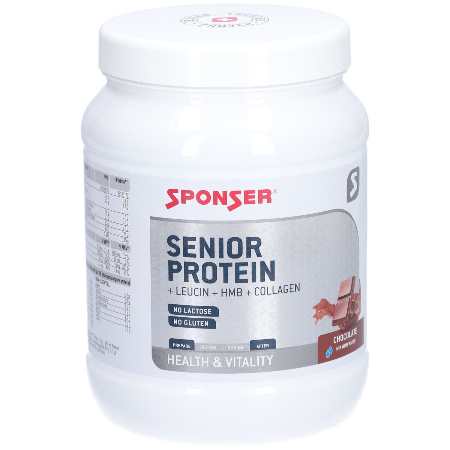 SPONSER Senior Protein Chocolate