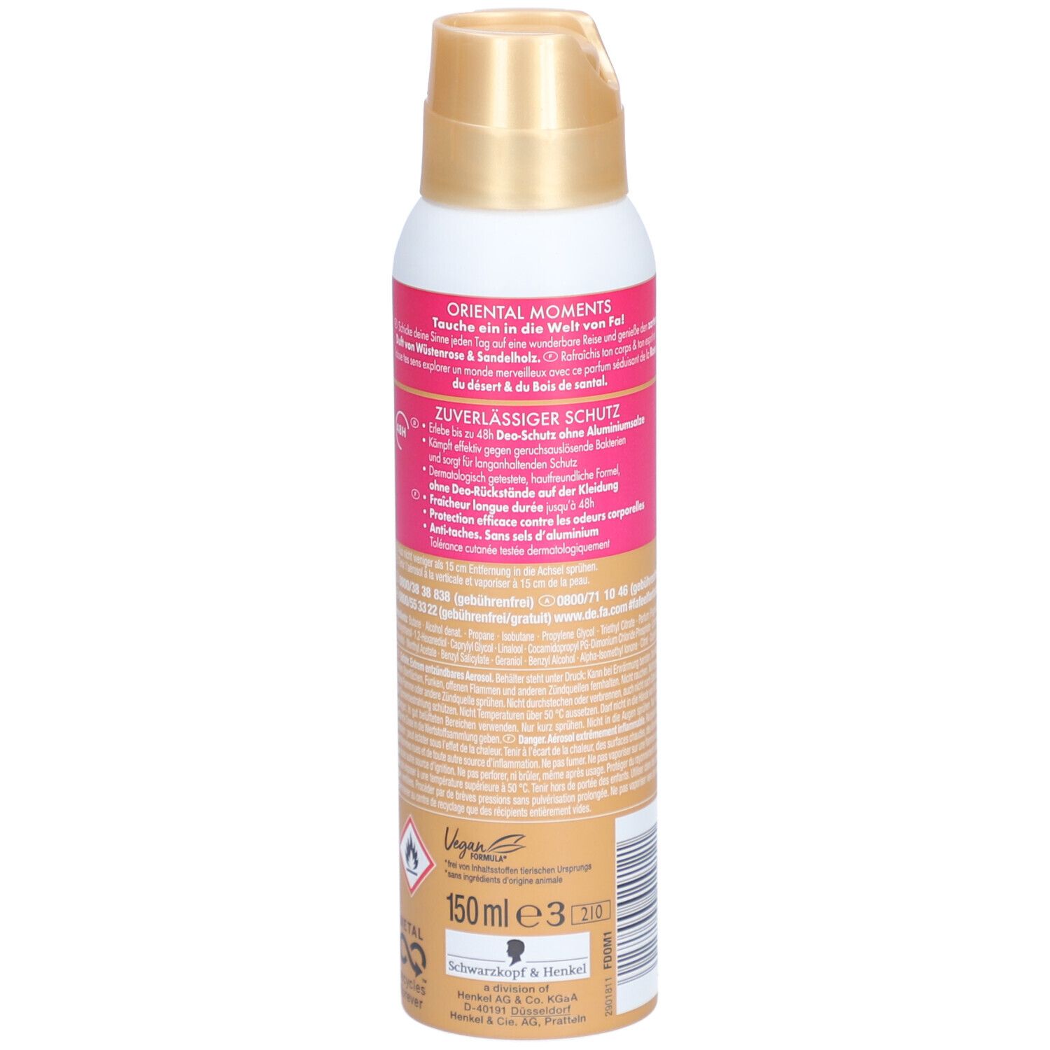 FA Déodorant Spray Oriental Moments
