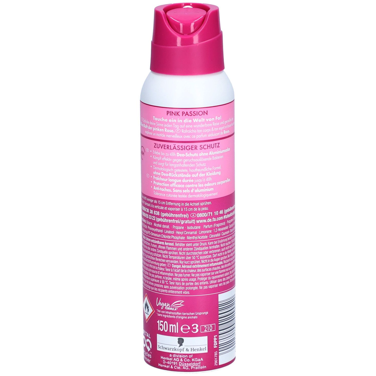 FA Déodorant Spray Pink Passion