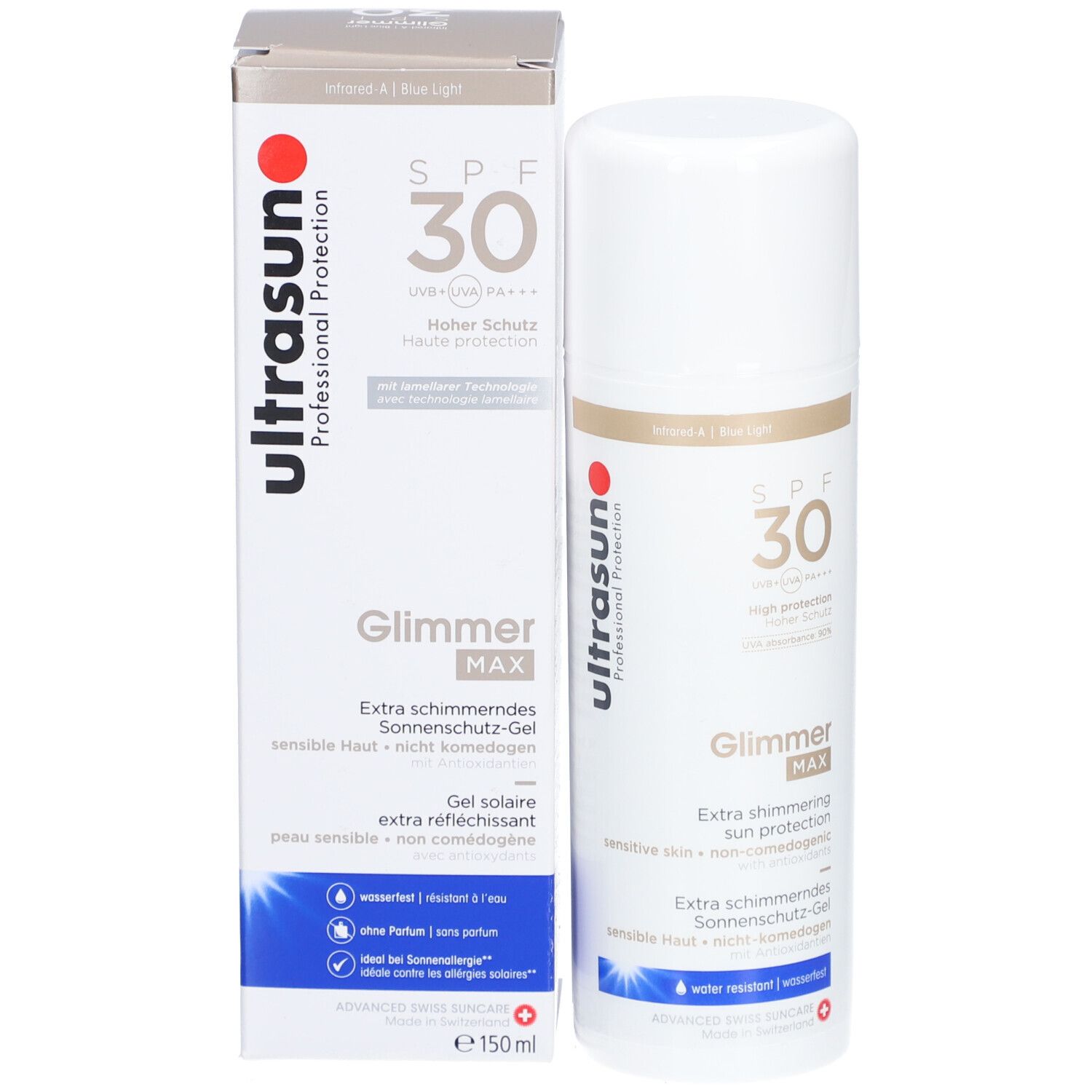 ULTRASUN Glimmer Max SPF30