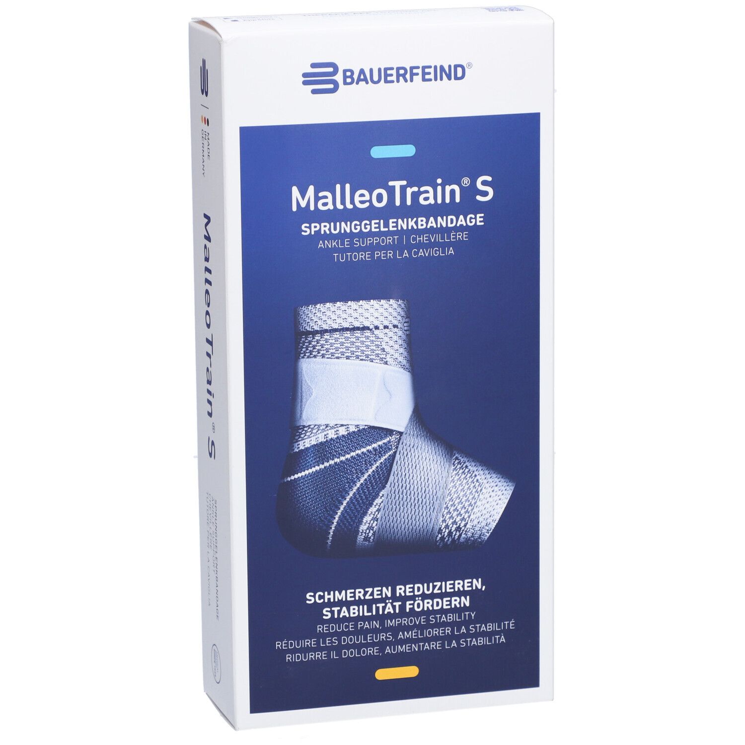 MALLEOTRAIN S Chevillère Taille 2 gauche titane