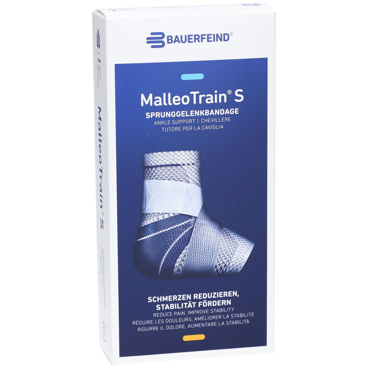 MALLEOTRAIN S Chevillère Taille 4 gauche titane