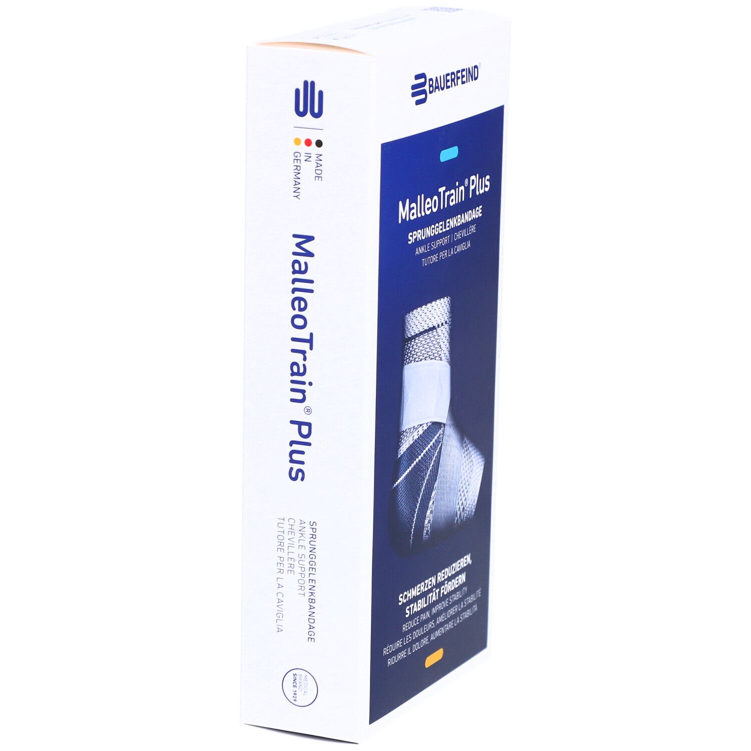 BAUERFEIND® Malleotrain® Plus Chevillère active taille 2 droite titane