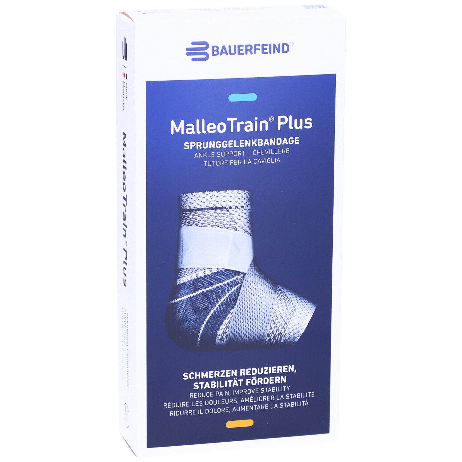 BAUERFEIND® Malleotrain® Plus Chevillère active taille 2 droite titane
