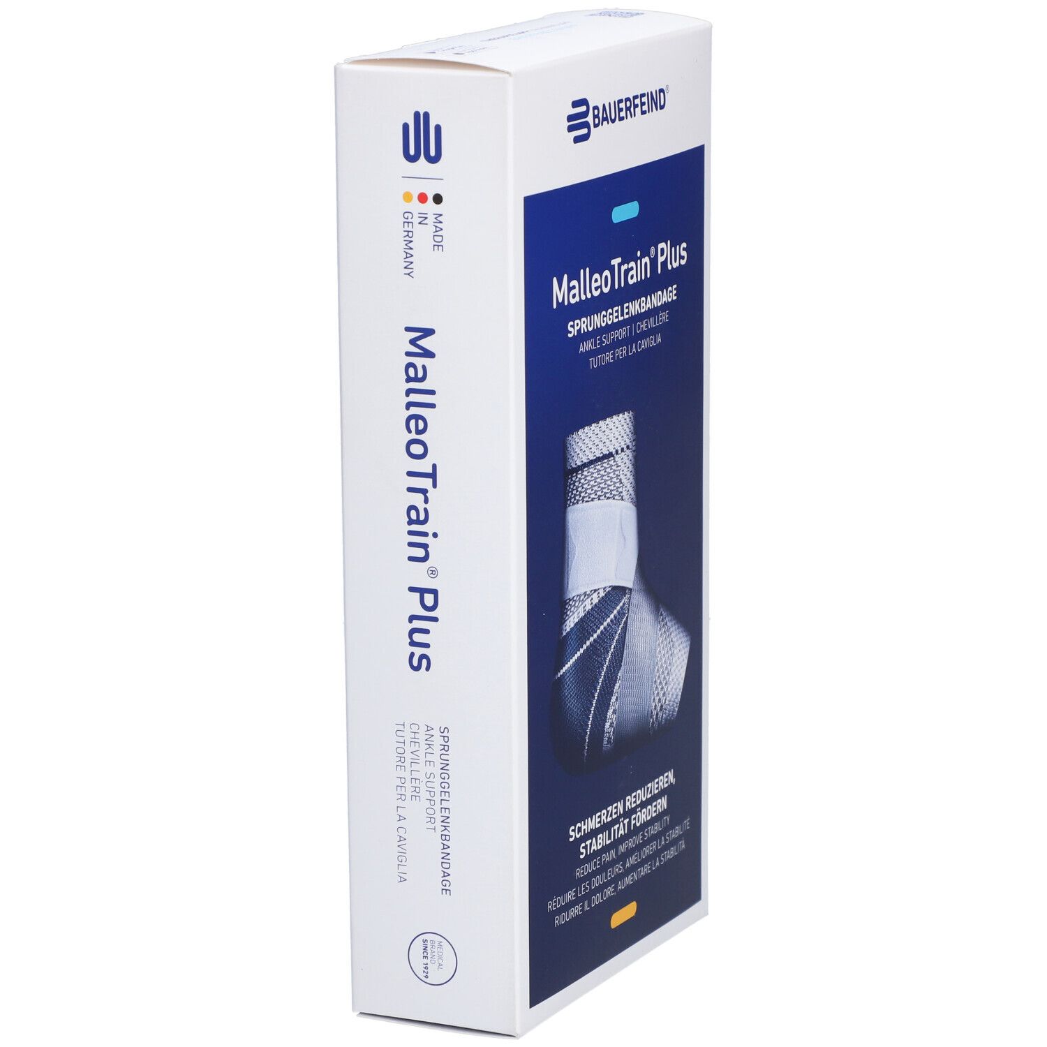BAUERFEIND® Malleotrain® Plus Chevillère active taille 3 droite titane