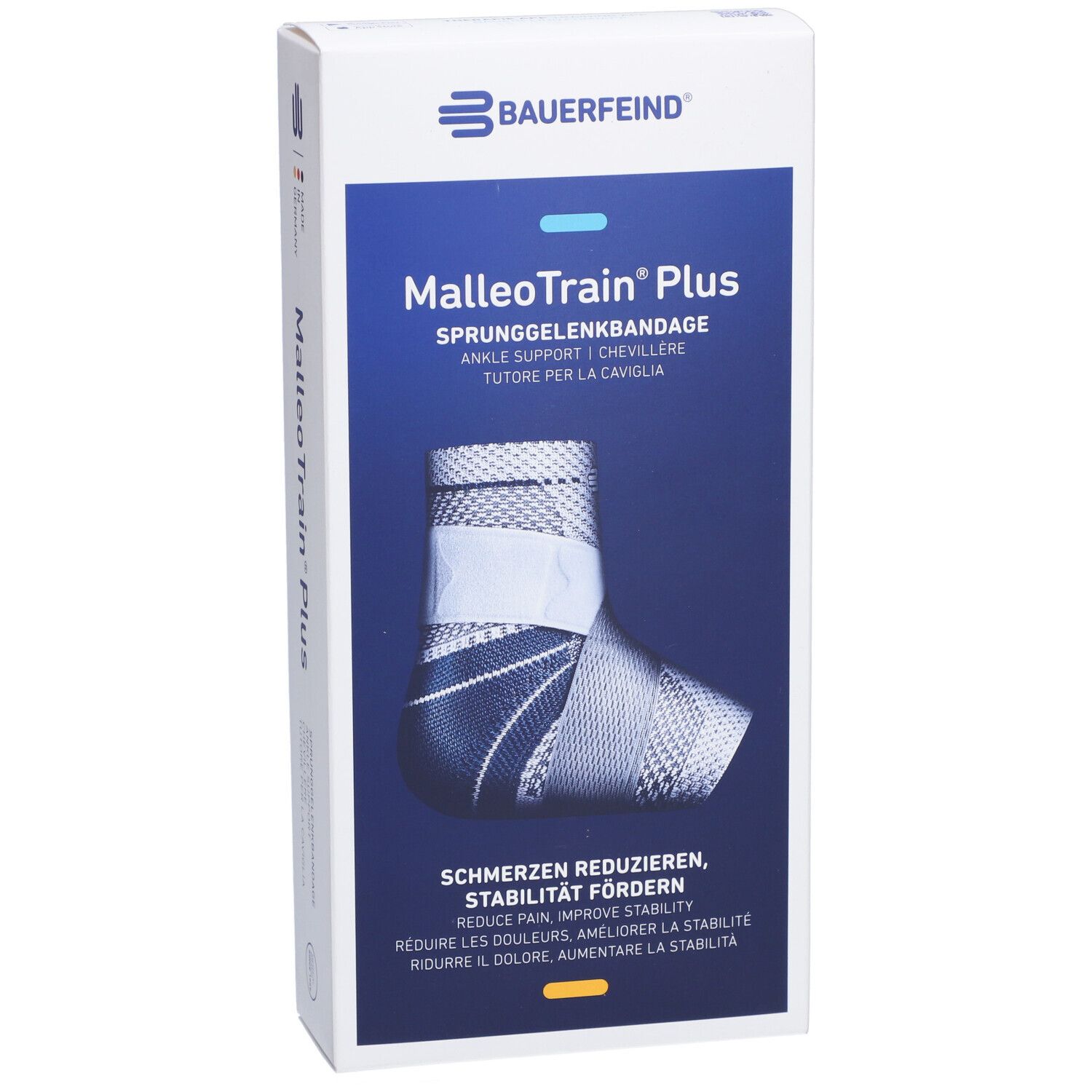 BAUERFEIND® Malleotrain® Plus Chevillère active taille 3 droite titane