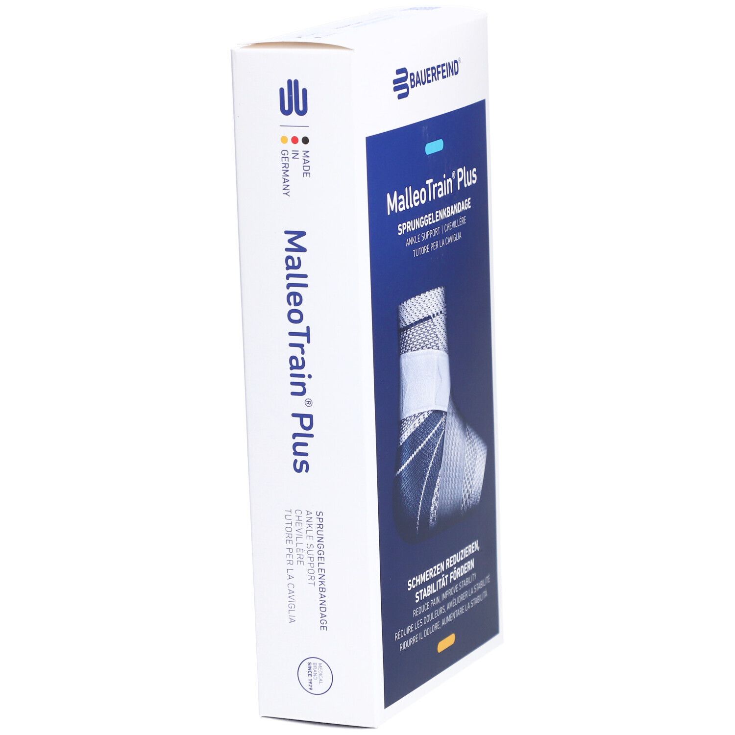 BAUERFEIND® Malleotrain® Plus Chevillère active taille 3 gauche titane