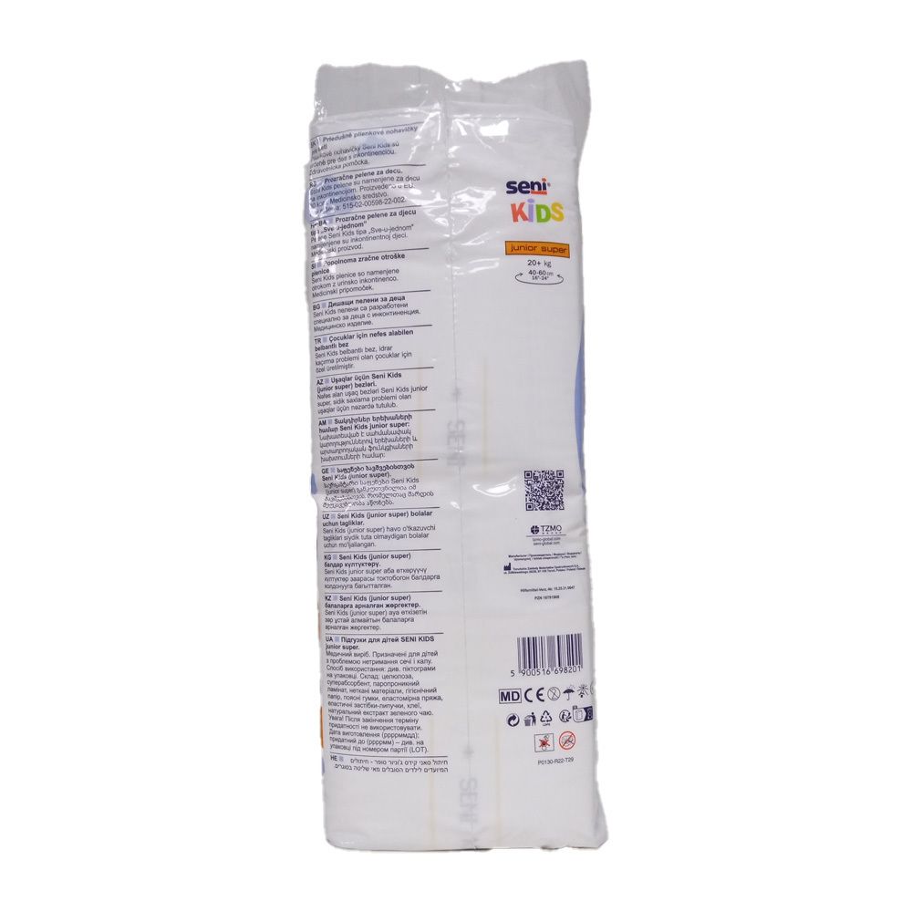Paquet de couches Seni Kids, taille 15-25 kg.