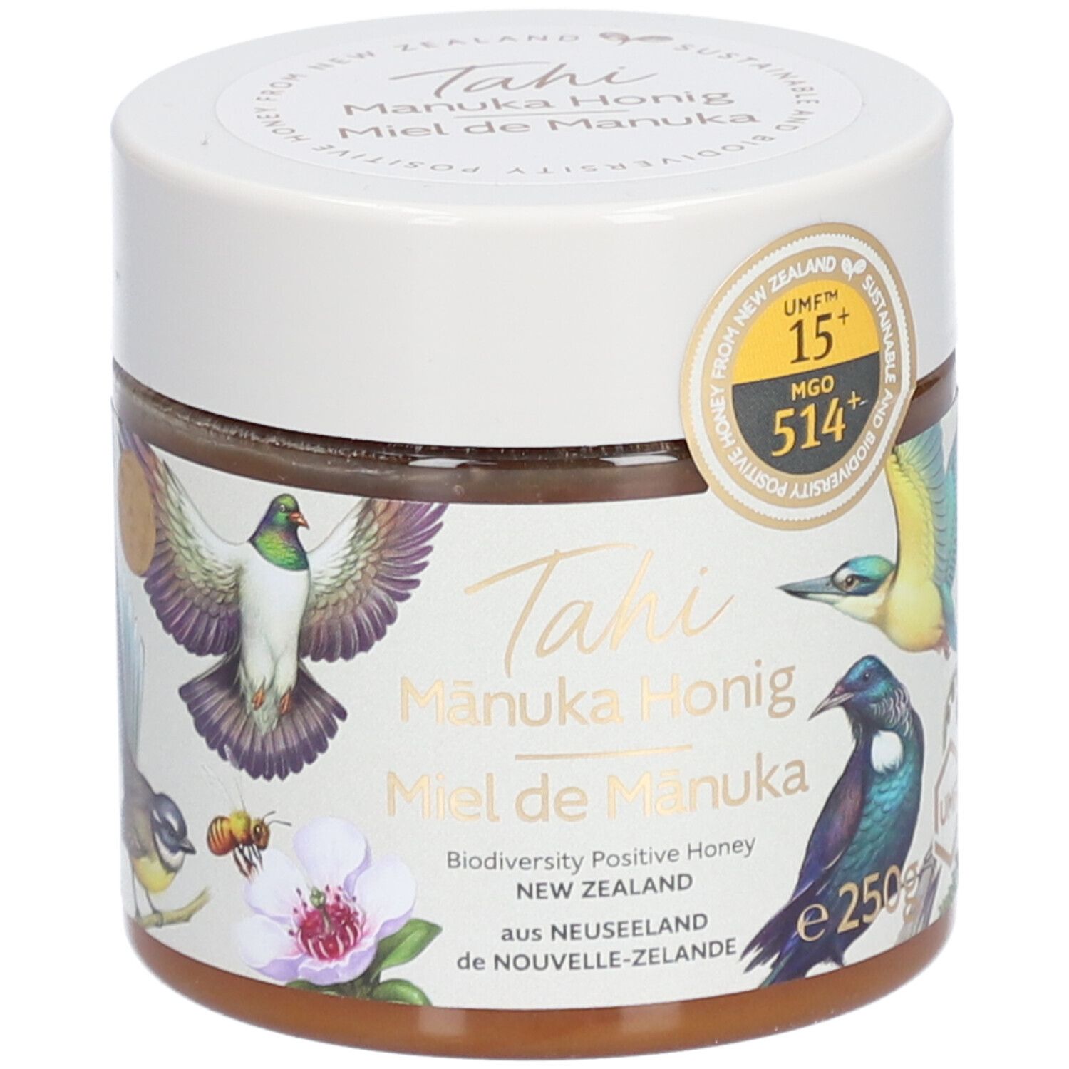 TAHI Miel de Manuka UMF 15+ MGO 514+