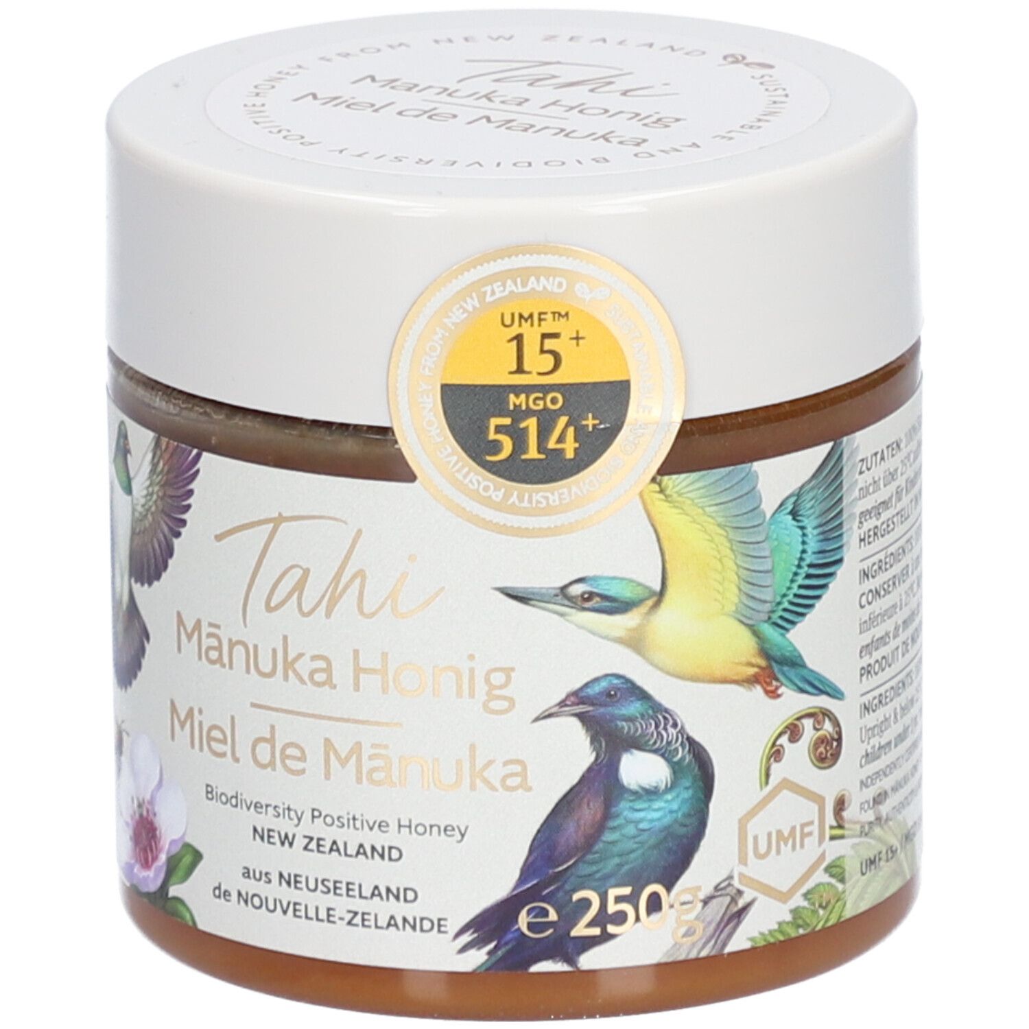 TAHI Miel de Manuka UMF 15+ MGO 514+