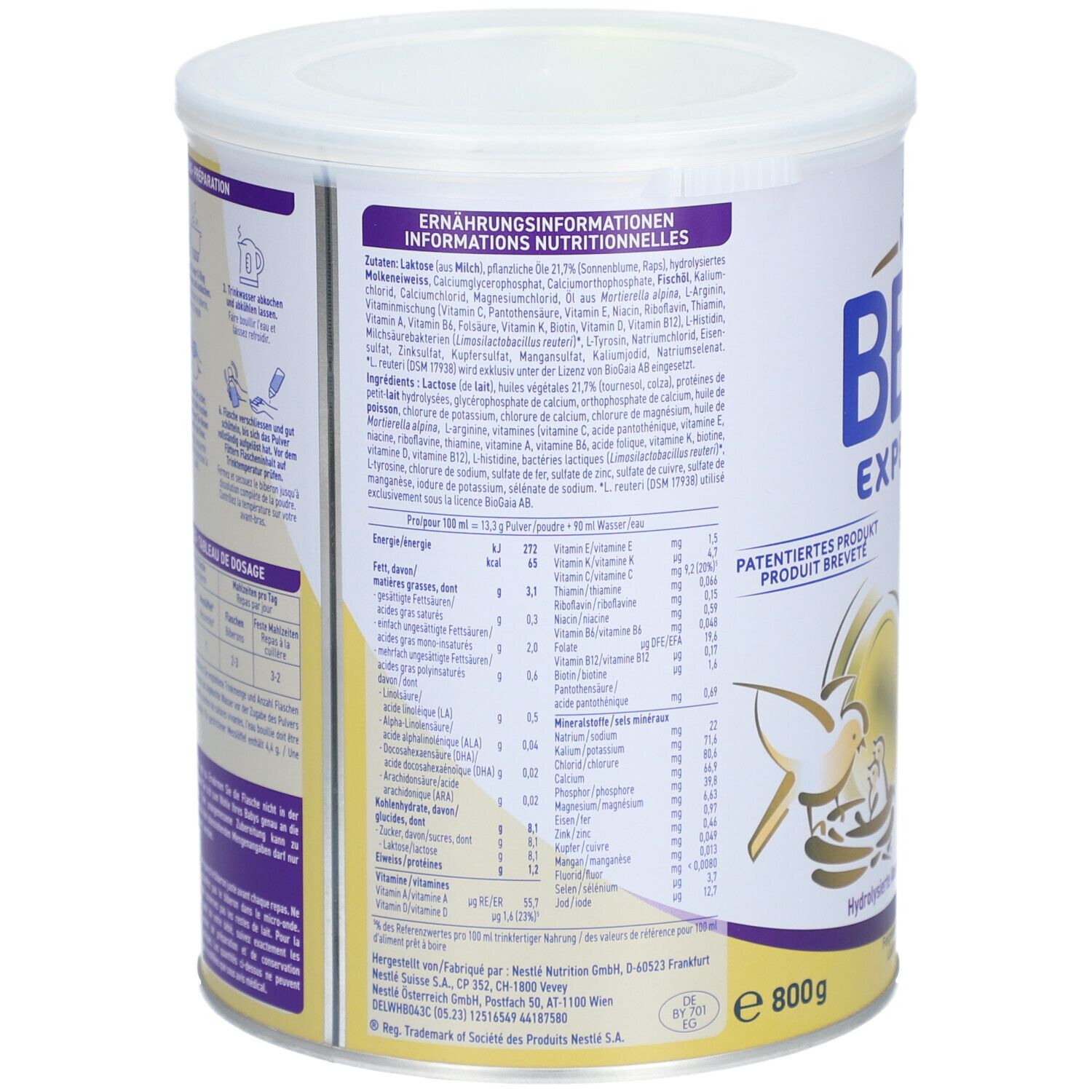 Nestlé Beba Expert Ha Lait De Suite 3