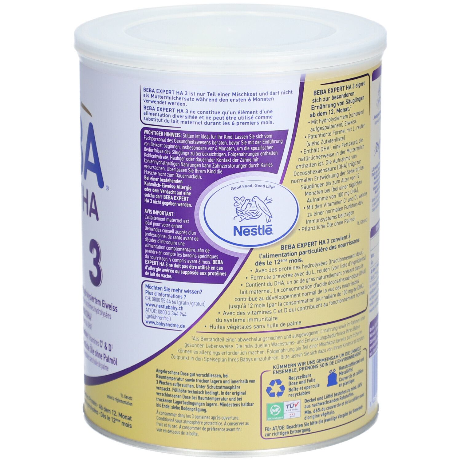 Nestlé Beba Expert Ha Lait De Suite 3