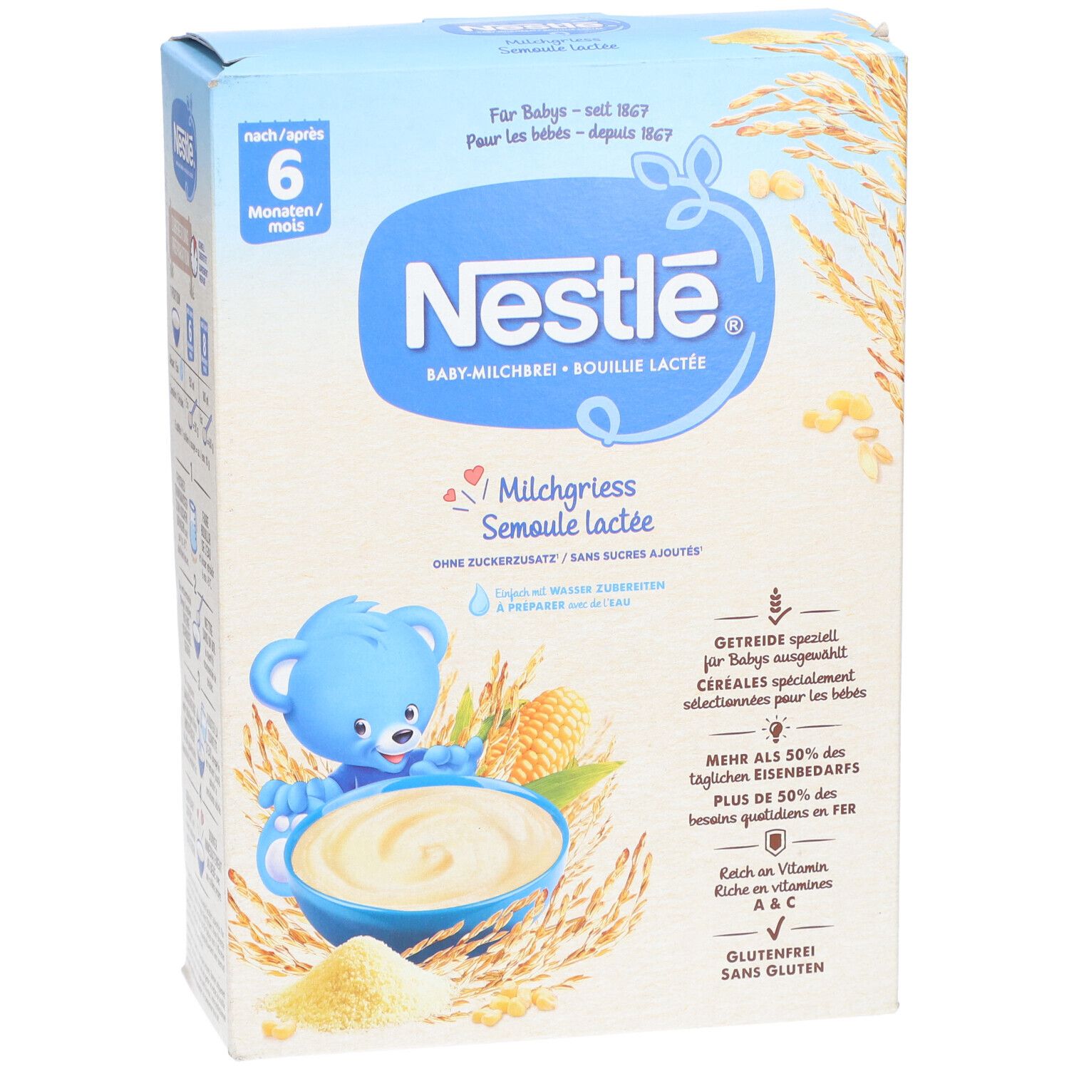 Nestlé Bouillie Lactée Pour Bébés