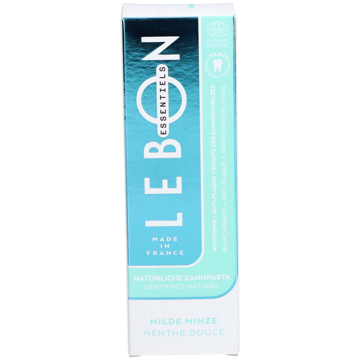 LEBON ESSENTIELS Dentifrice naturel menthe douce