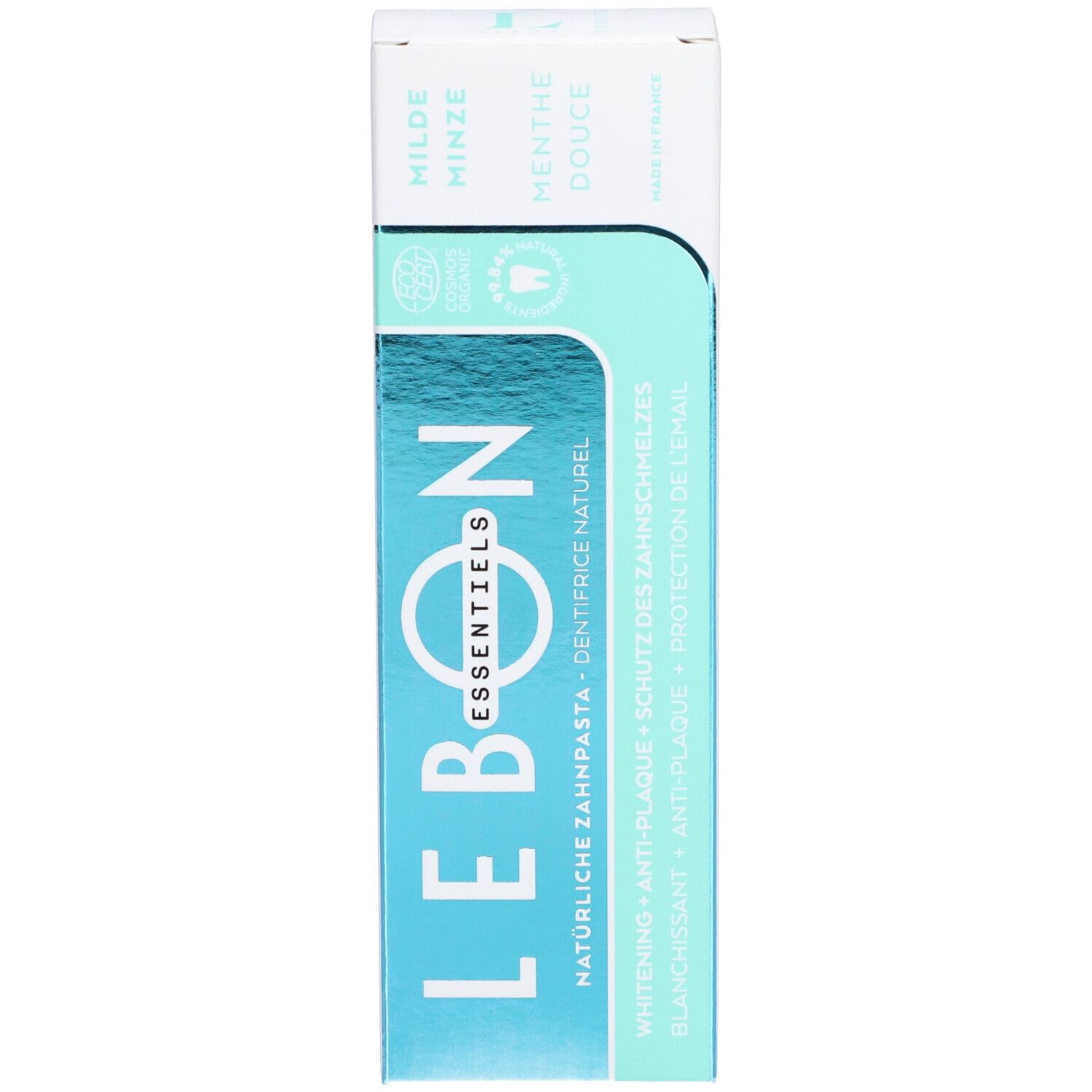 LEBON ESSENTIELS Dentifrice naturel menthe douce