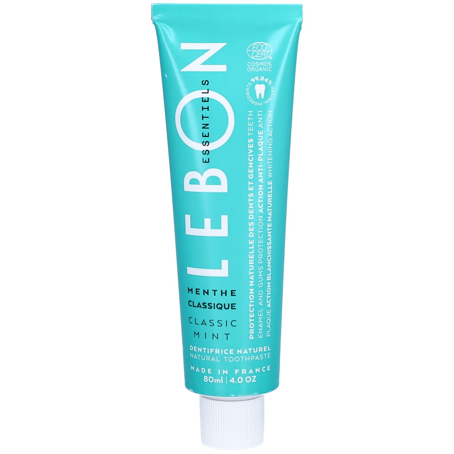LEBON ESSENTIELS Dentifrice naturel menthe classique