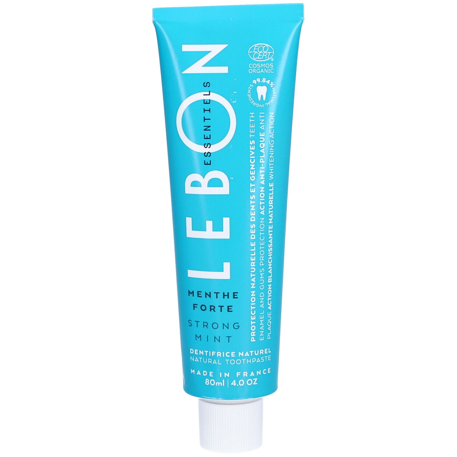 LEBON ESSENTIELS Dentifrice naturel menthe forte