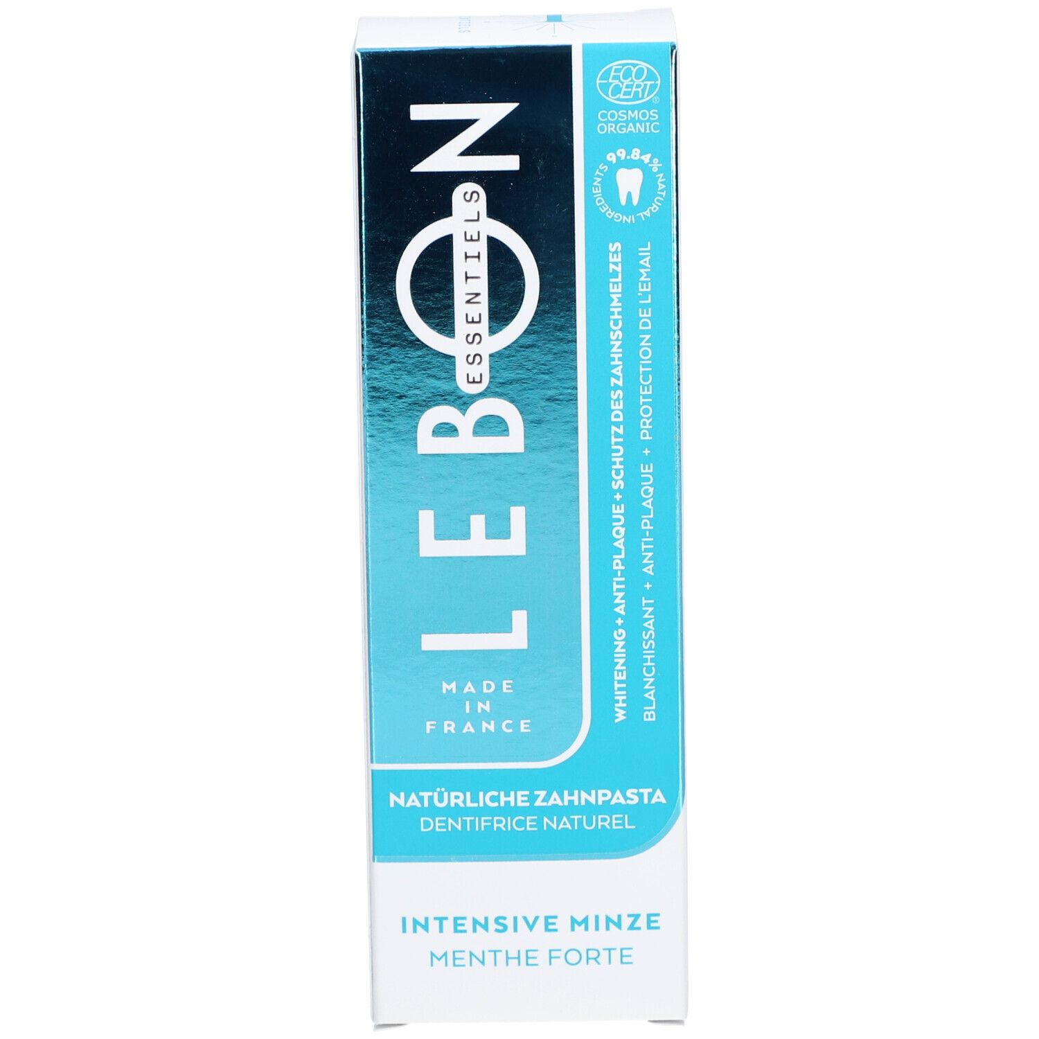 LEBON ESSENTIELS Dentifrice naturel menthe forte