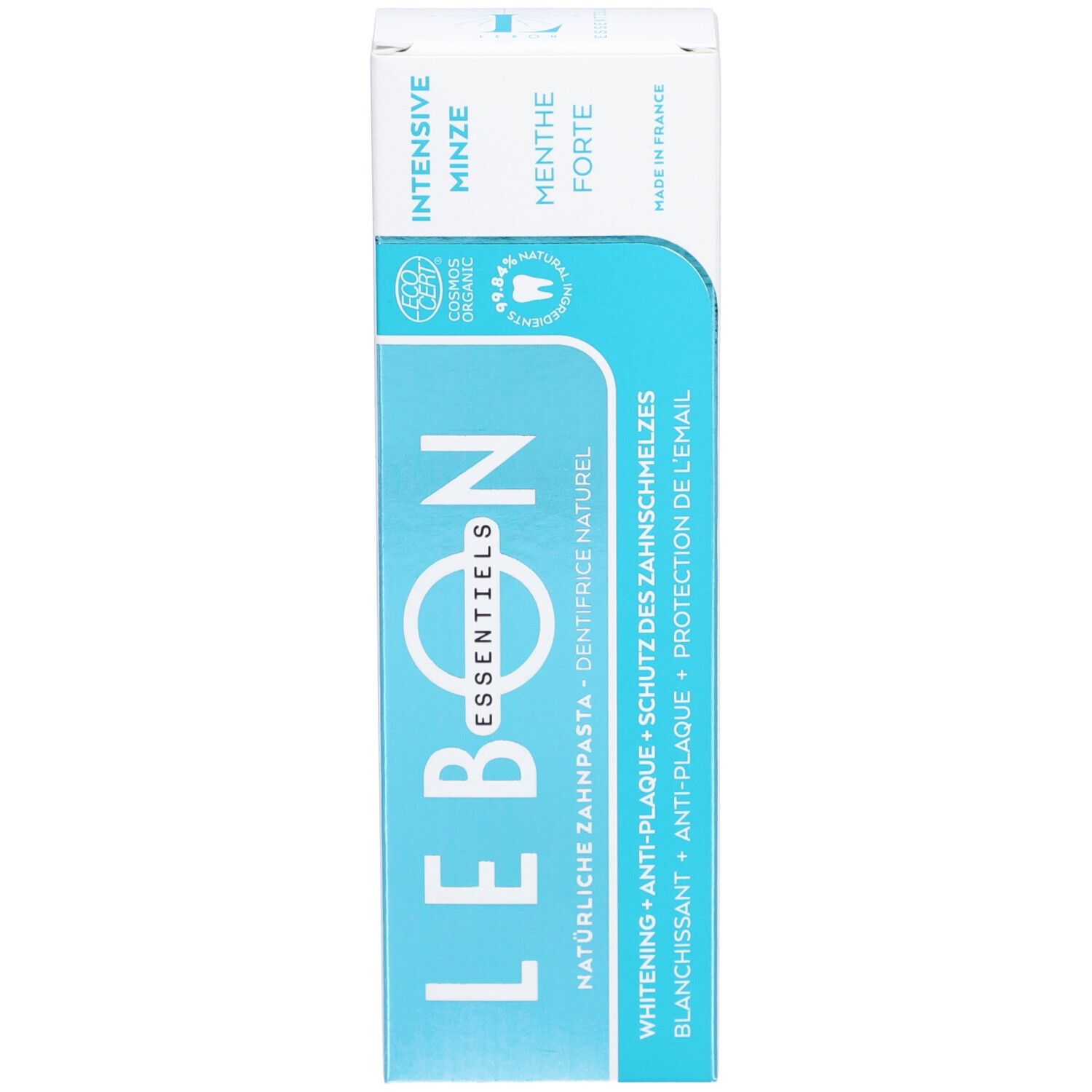 LEBON ESSENTIELS Dentifrice naturel menthe forte