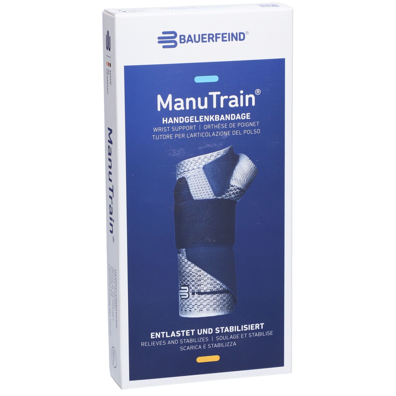 MANUTRAIN Orthèse de poignet Taille 3 droite titane
