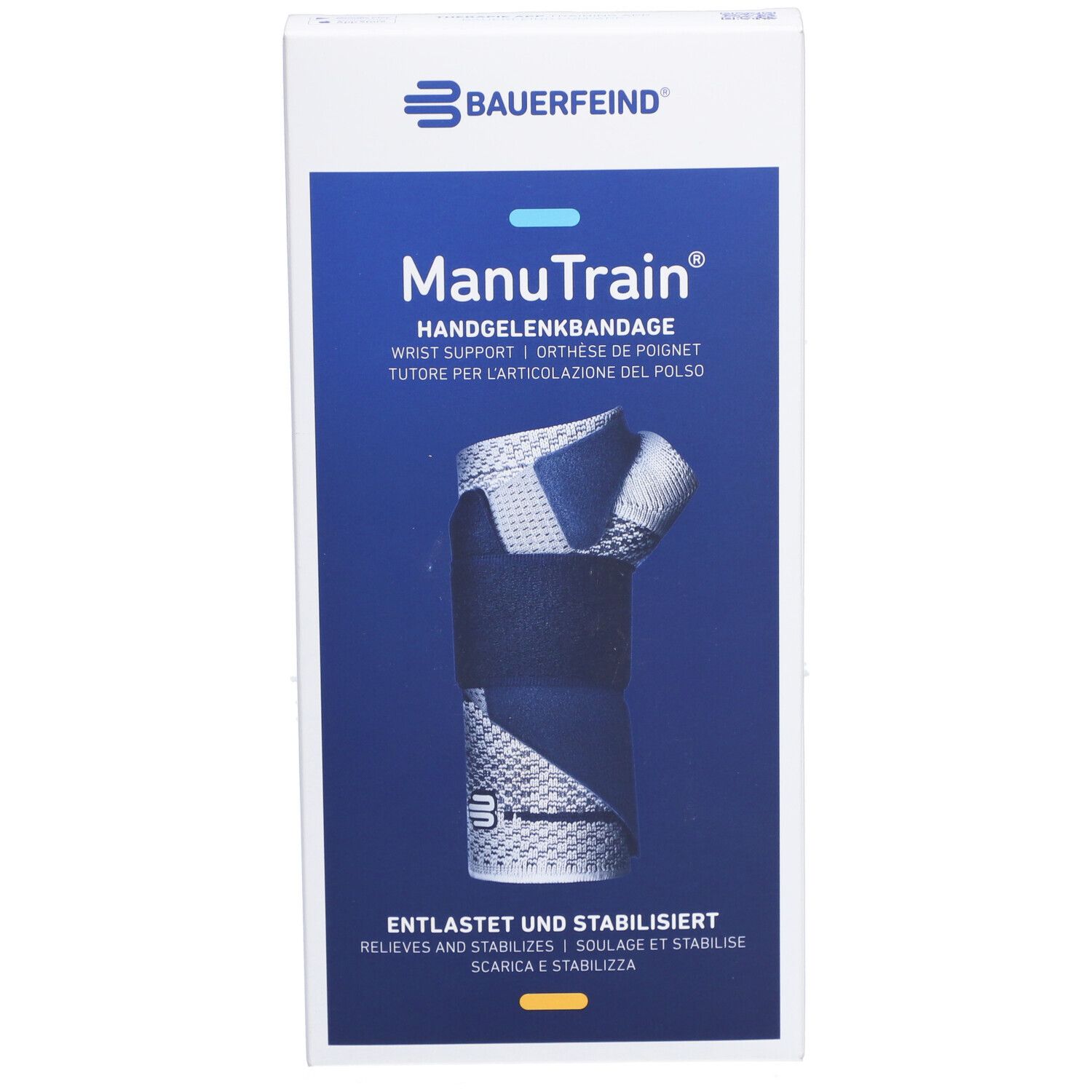 MANUTRAIN Orthèse de poignet Taille 5 droite titane