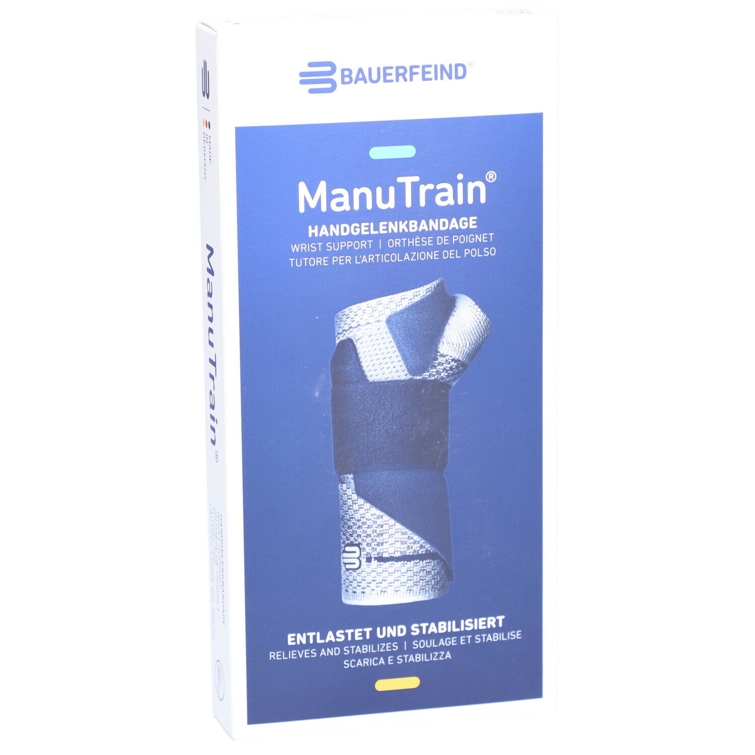 MANUTRAIN Orthèse de poignet Taille 5 droite titane