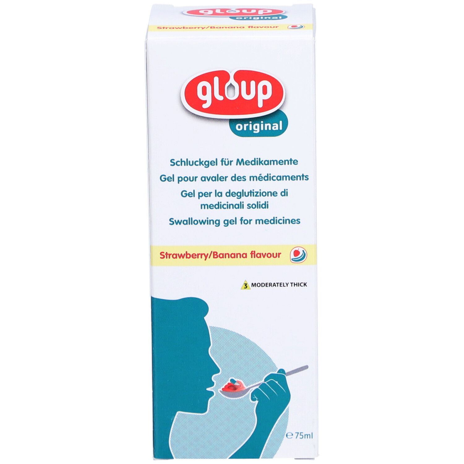 GLOUP Gel de déglutition Original fraise-banane