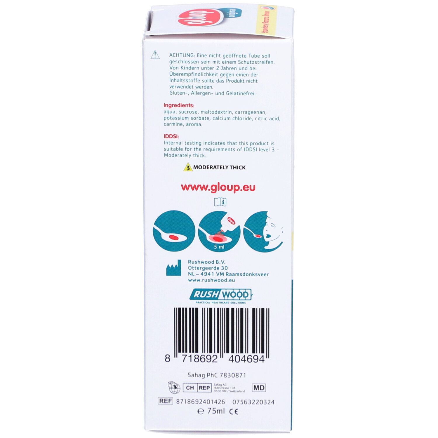 GLOUP Gel de déglutition Original fraise-banane