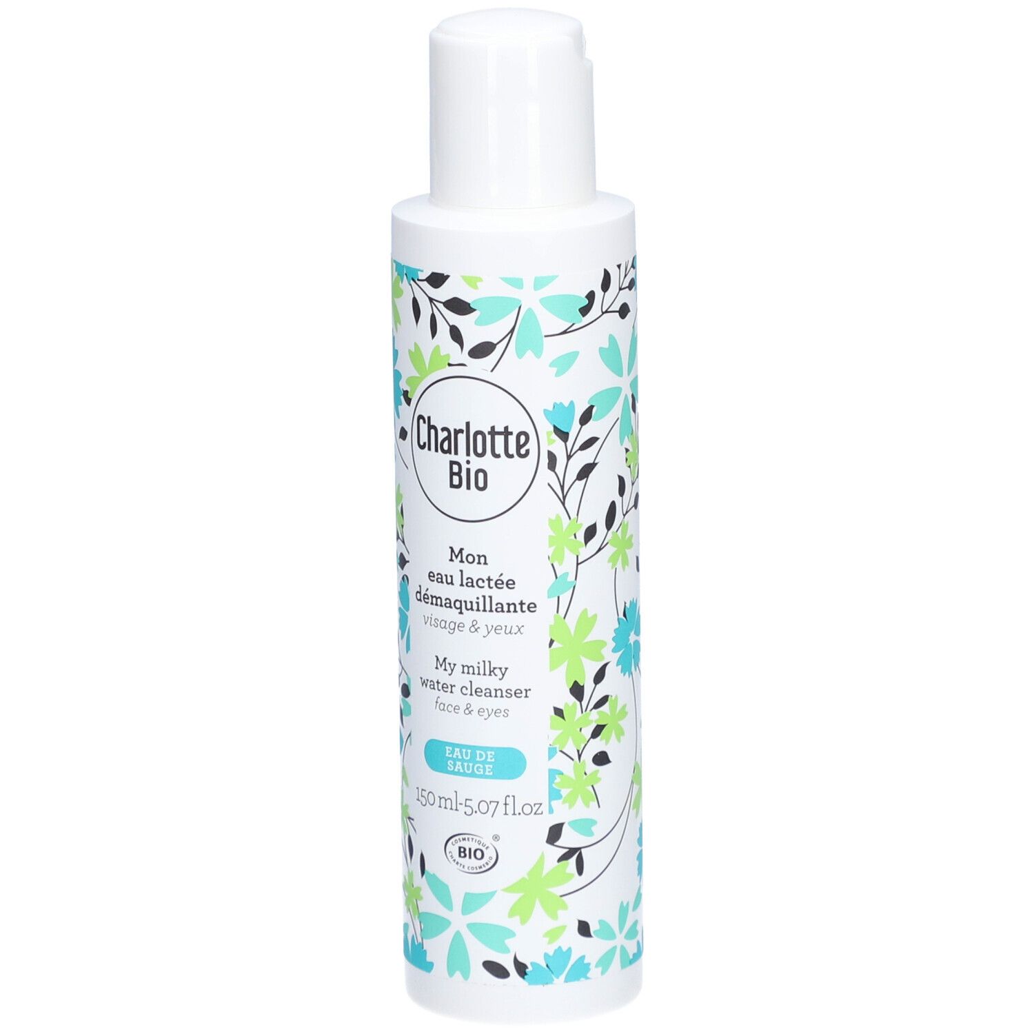 Charlotte Bio Mon eau lactée démaquillante BIO