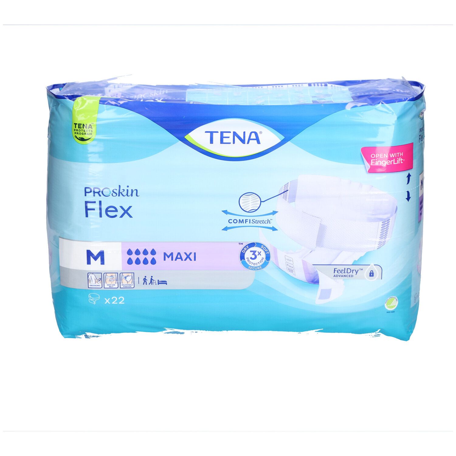 Protections pour incontinence TENA ProSkin Flex Super avec ceinture