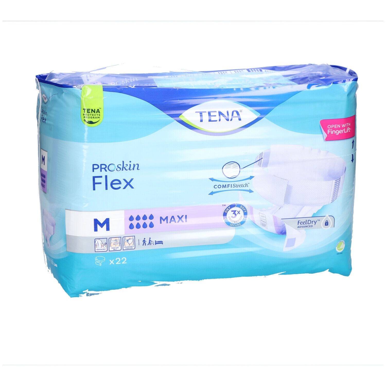 Protections pour incontinence TENA ProSkin Flex Super avec ceinture