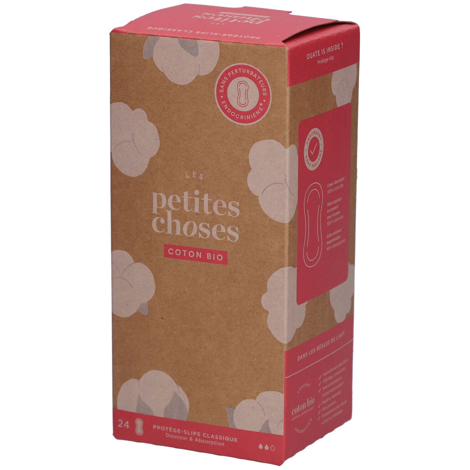 LES PETITES CHOSES Protège-Slips Classiques en coton bio