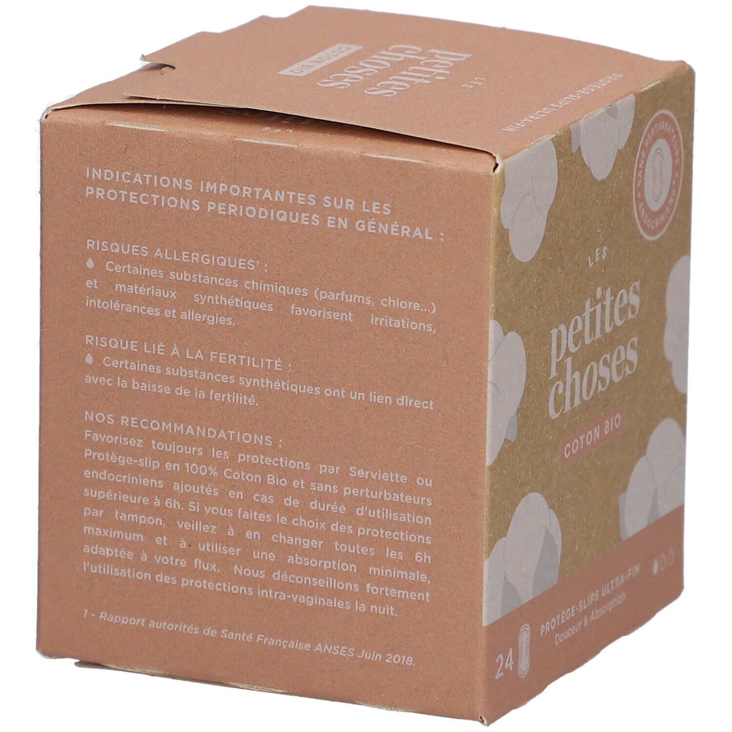 LES PETITES CHOSES Protège-Slips ultra-fin en coton bio