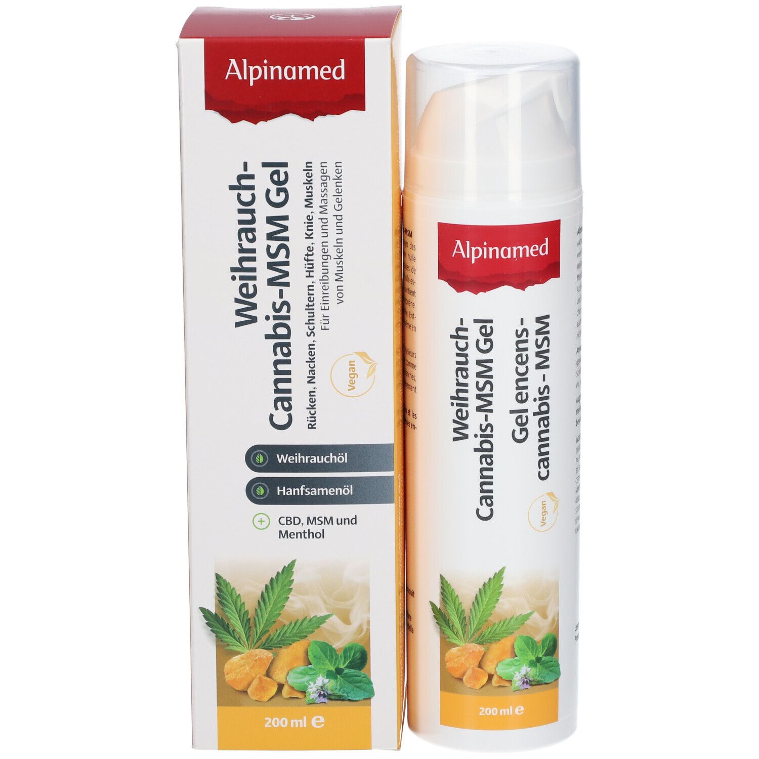 ALPINAMED Gel actif pour les frictions et les massages des muscles et des articulations