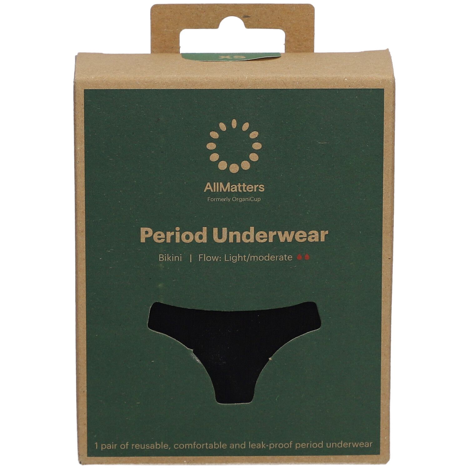 ALLMATTERS Culotte menstruelle XS