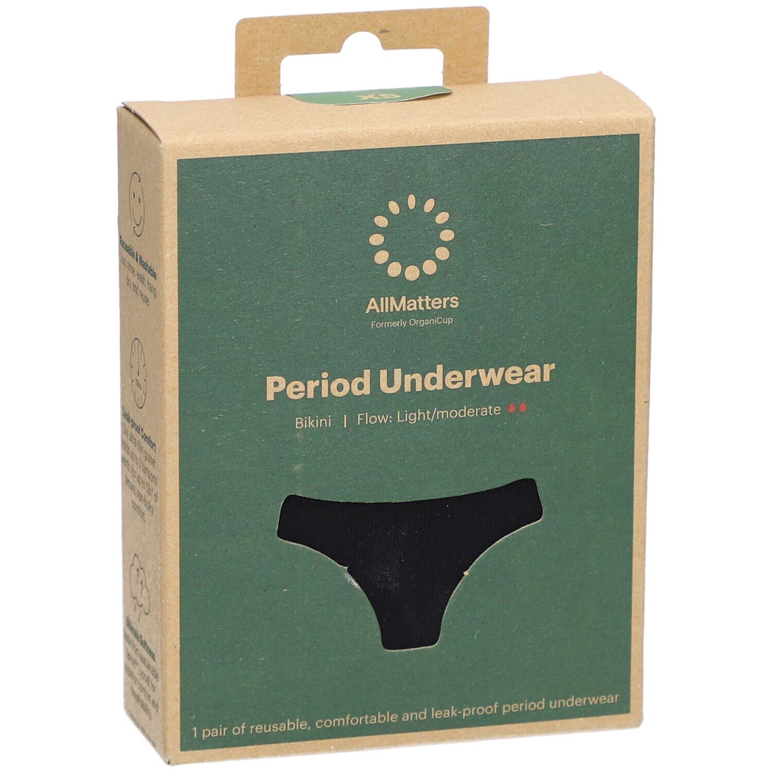ALLMATTERS Culotte menstruelle XS