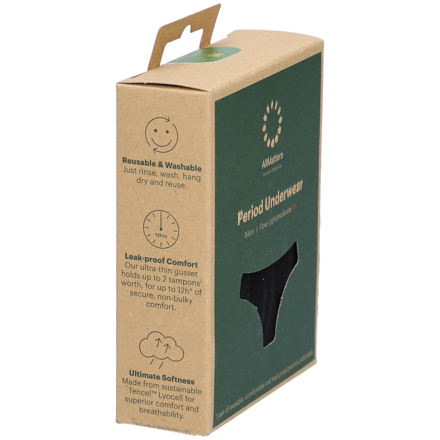 ALLMATTERS Sous-vêtements périodiques Slip M