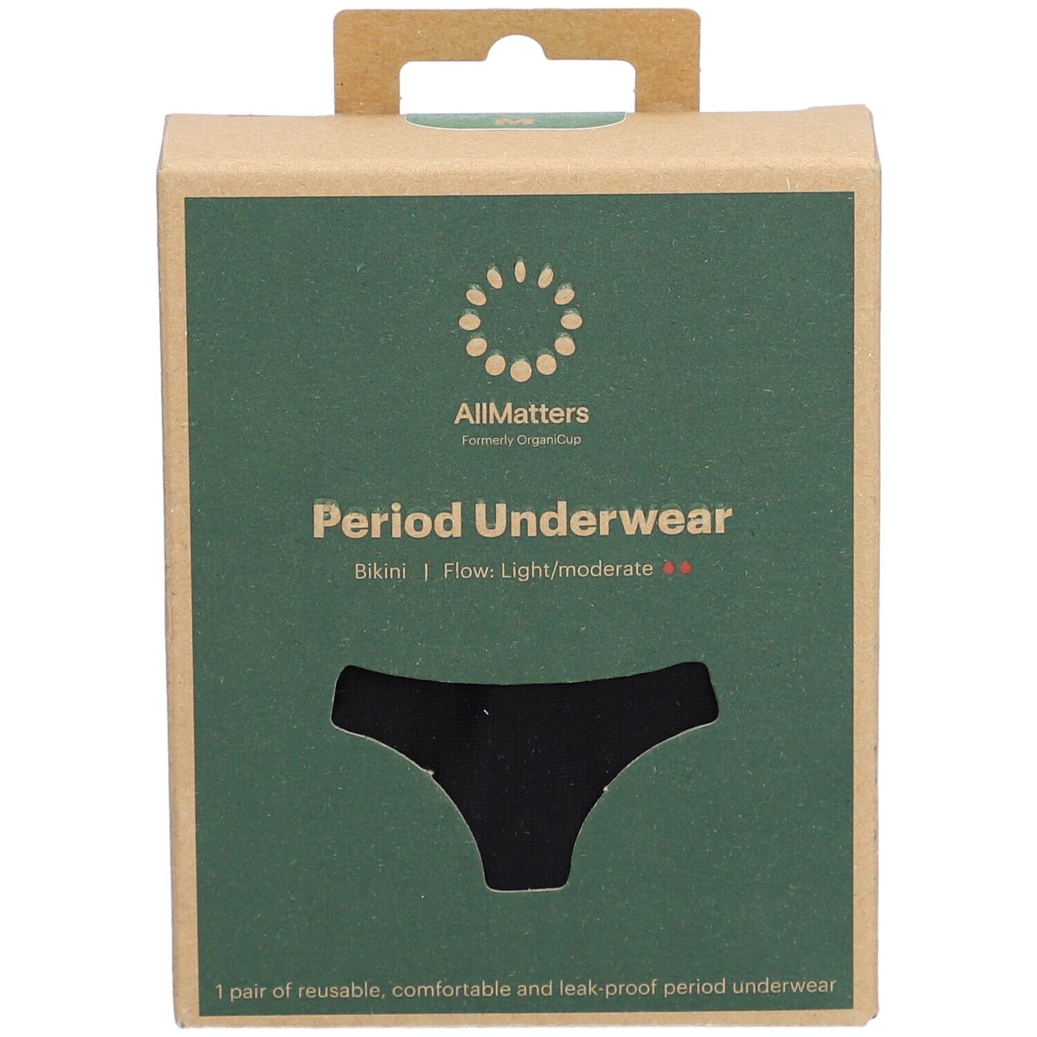ALLMATTERS Sous-vêtements périodiques Slip M