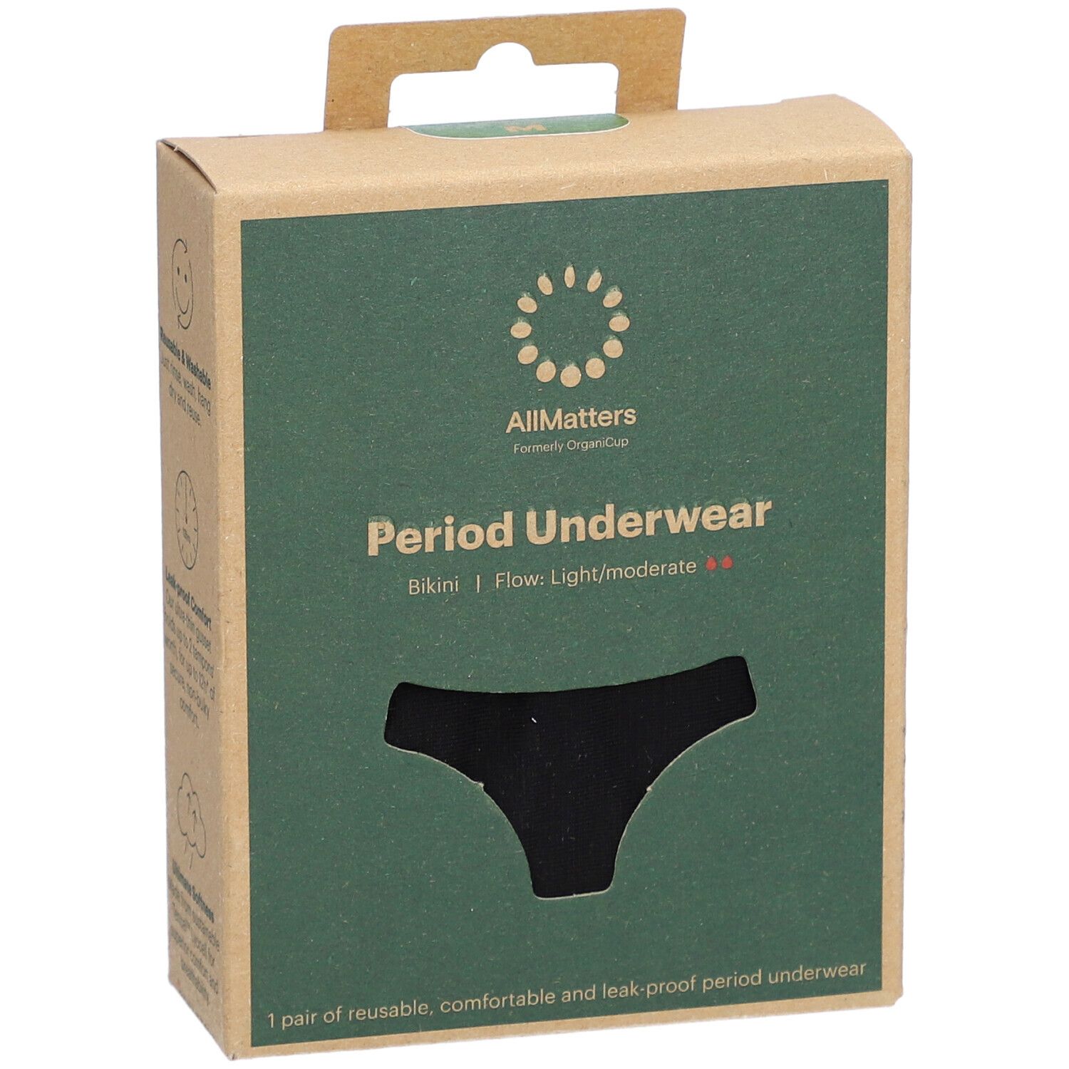 ALLMATTERS Sous-vêtements périodiques Slip M