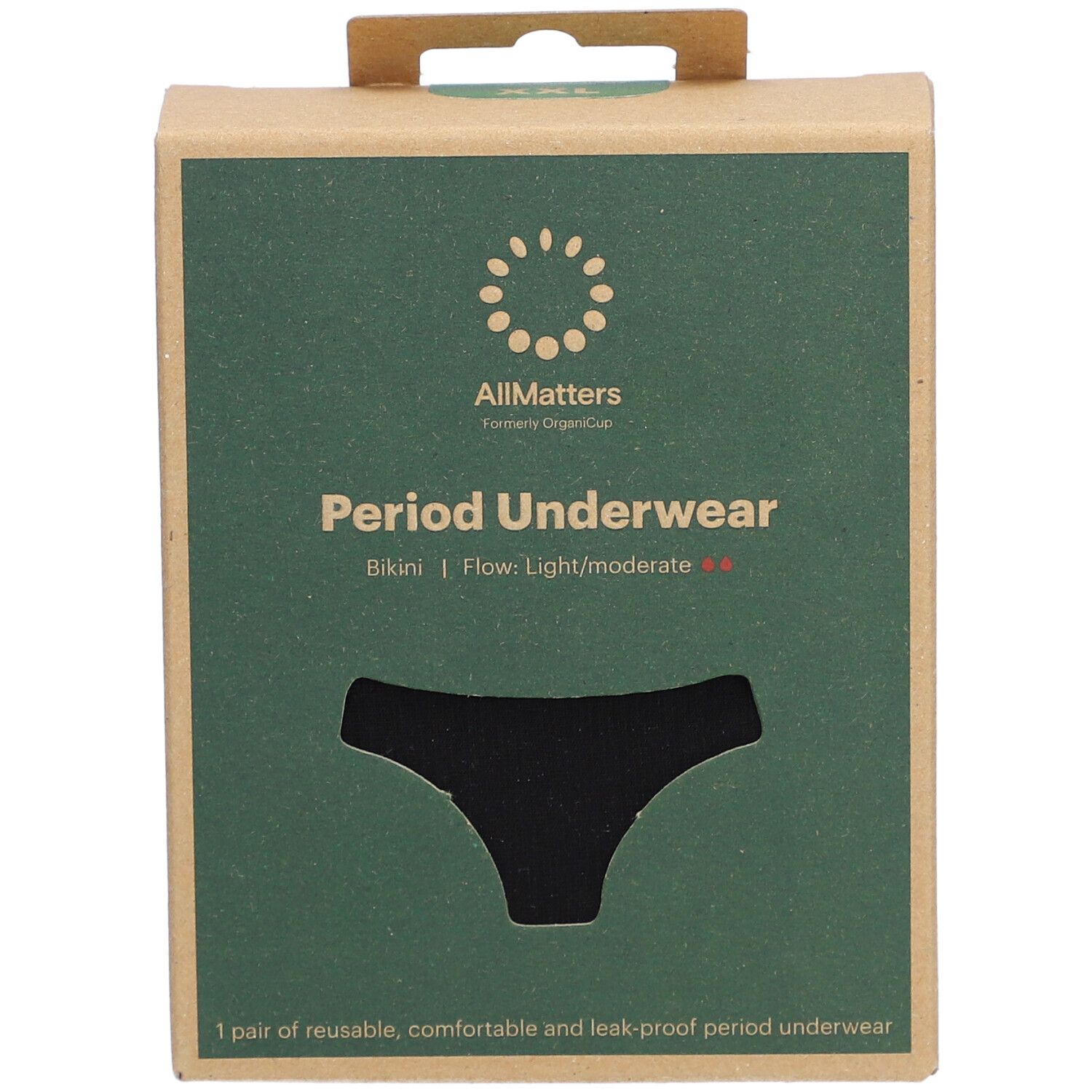ALLMATTERS Slip sous-vêtements périodique XXL