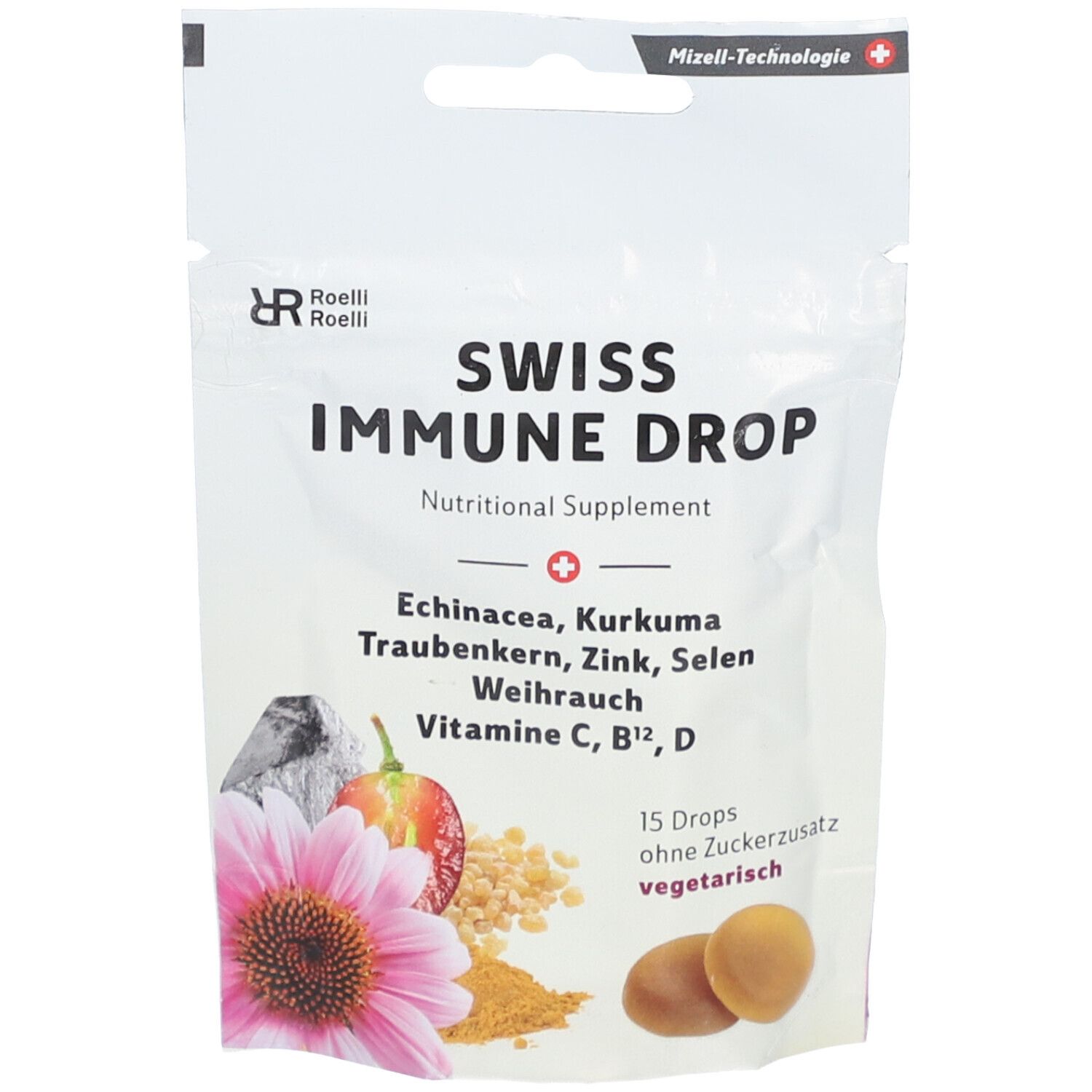Swiss Immune Drop complément immunitaire avec plantes et vitamines