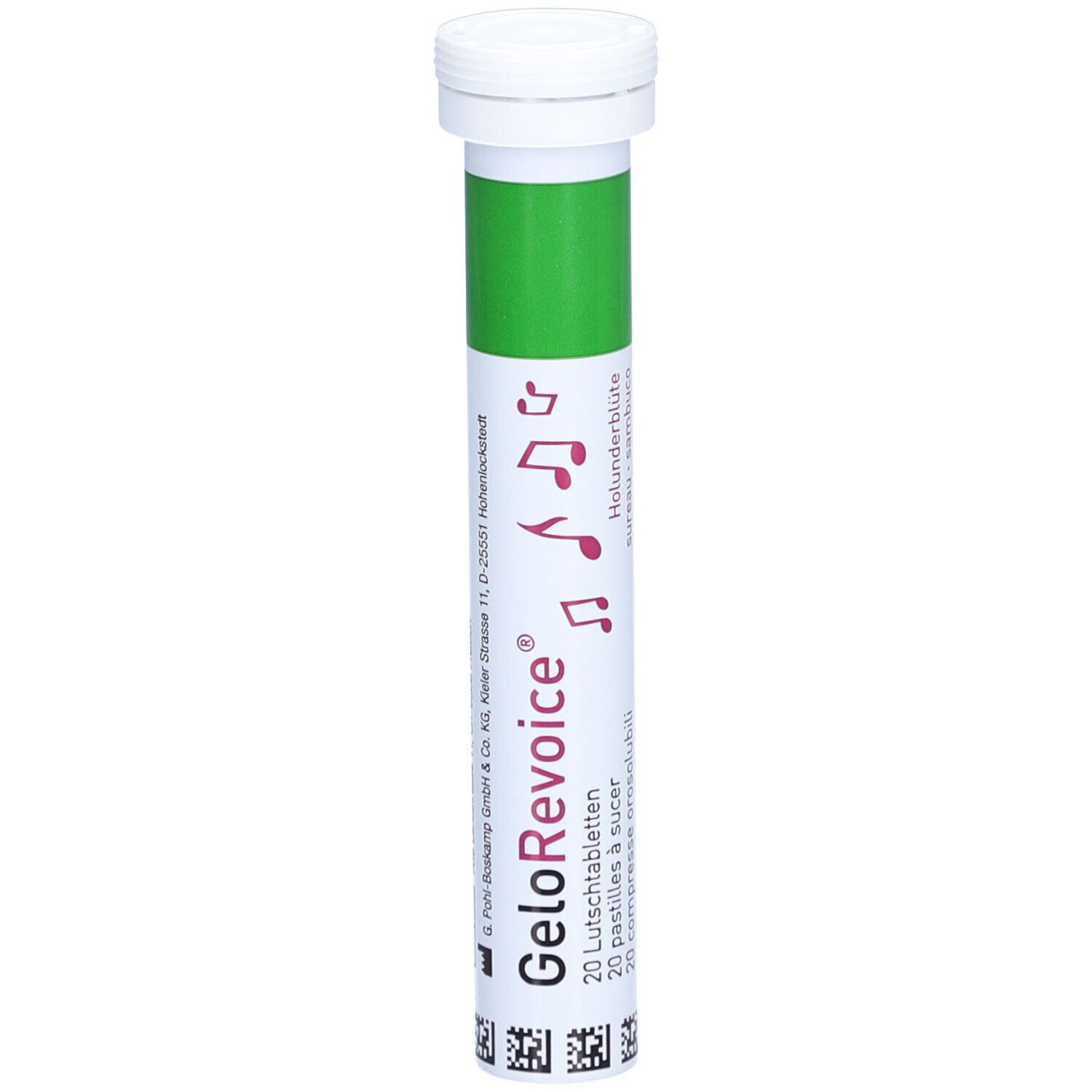 Alpinamed GeloRevoice pastilles pour la gorge fleur de sureau