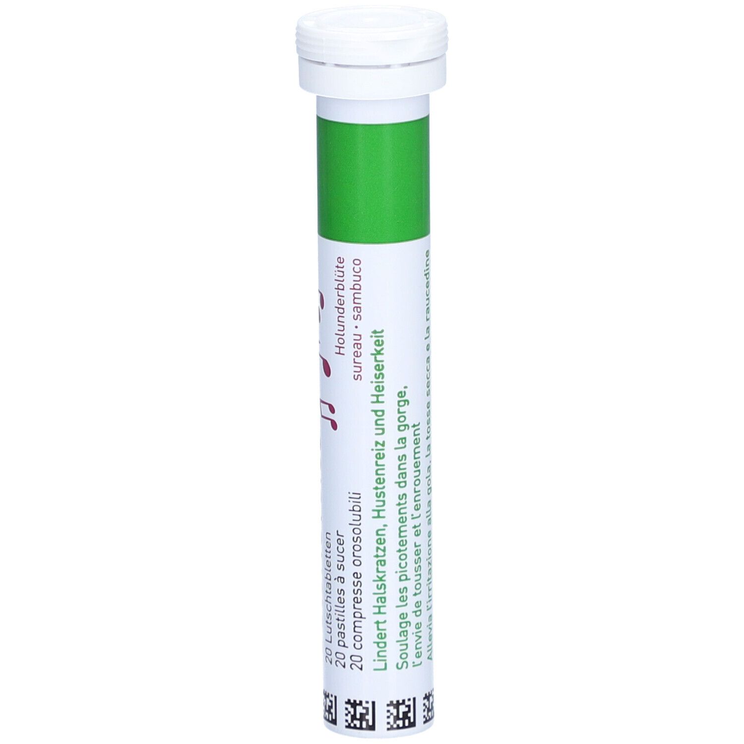 Alpinamed GeloRevoice pastilles pour la gorge fleur de sureau