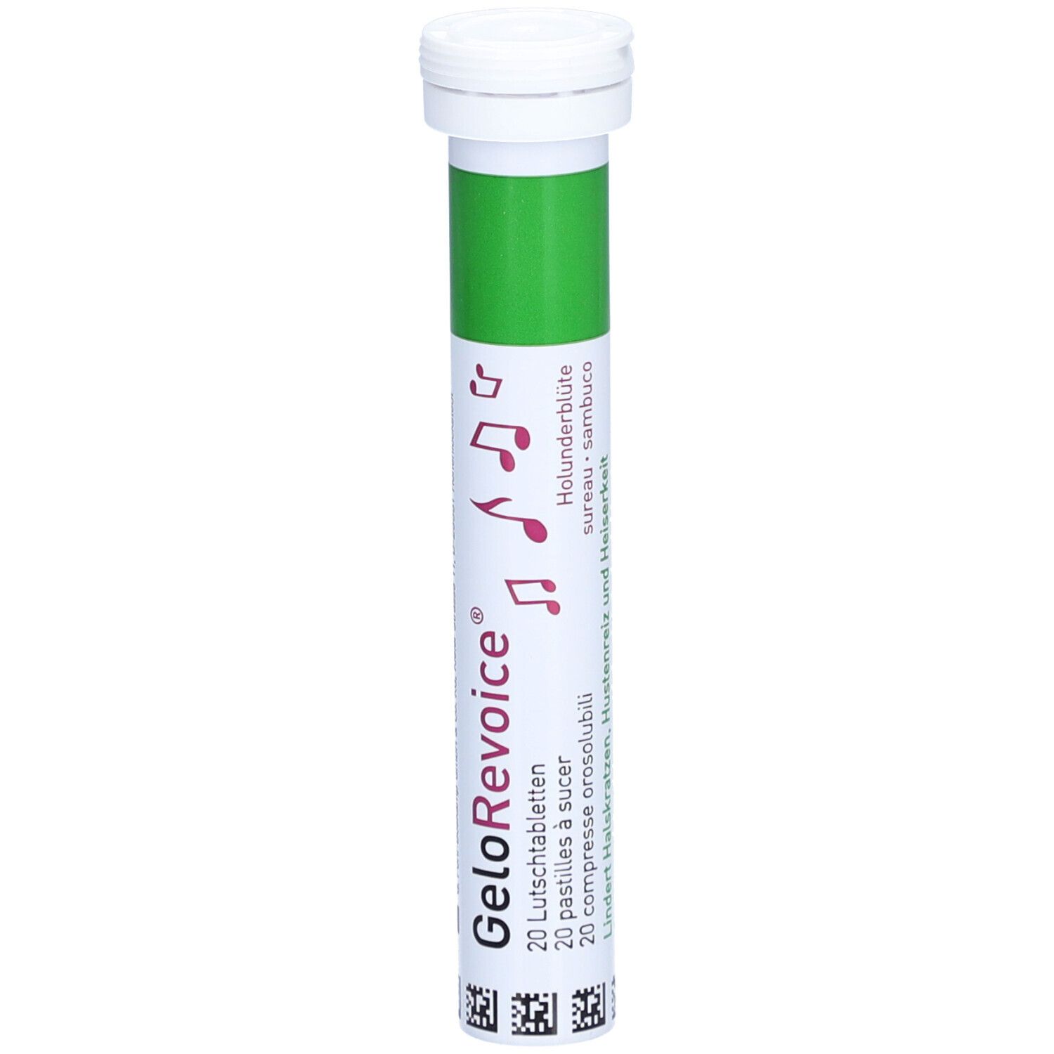 Alpinamed GeloRevoice pastilles pour la gorge fleur de sureau