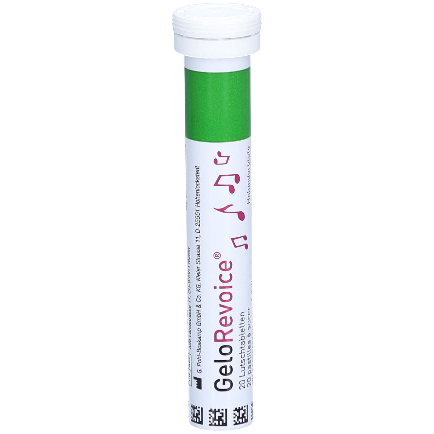Alpinamed GeloRevoice pastilles pour la gorge fleur de sureau