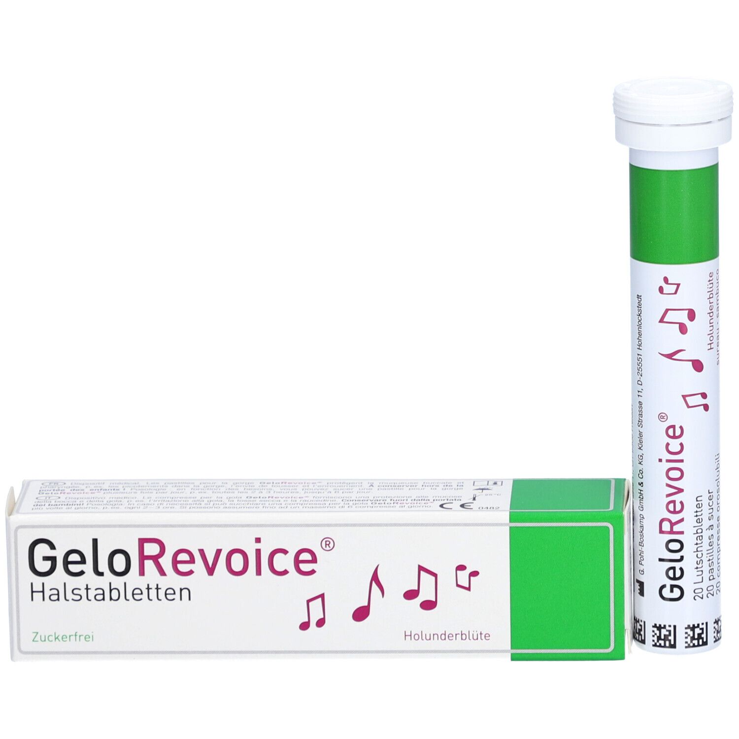Alpinamed GeloRevoice pastilles pour la gorge fleur de sureau