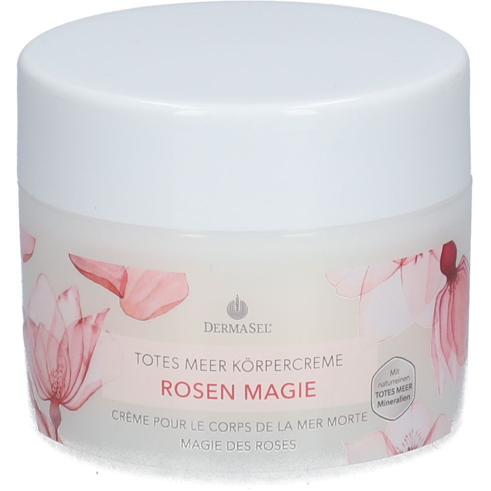 DERMASEL® Crème pour le corps de la Mer Morte Magie des Roses