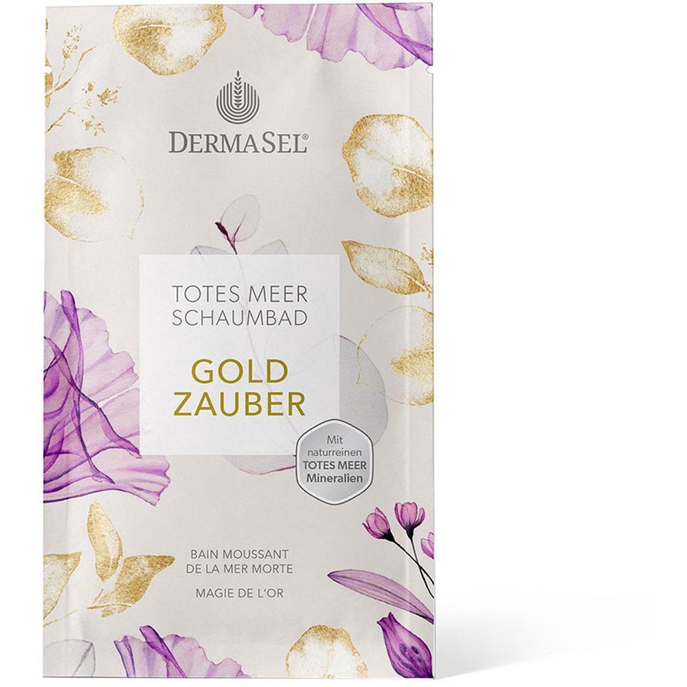DERMASEL® Bain Moussant de la Mer Morte Magie de l'Or