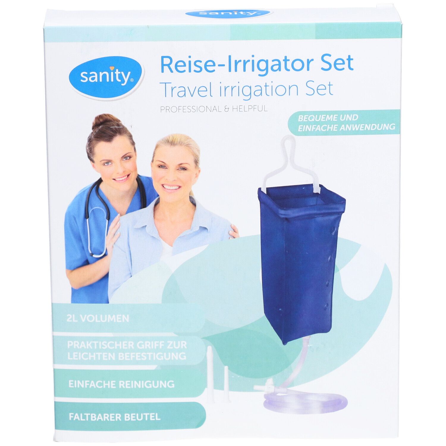 Sanity Irrigateur Set De Voyage Complet